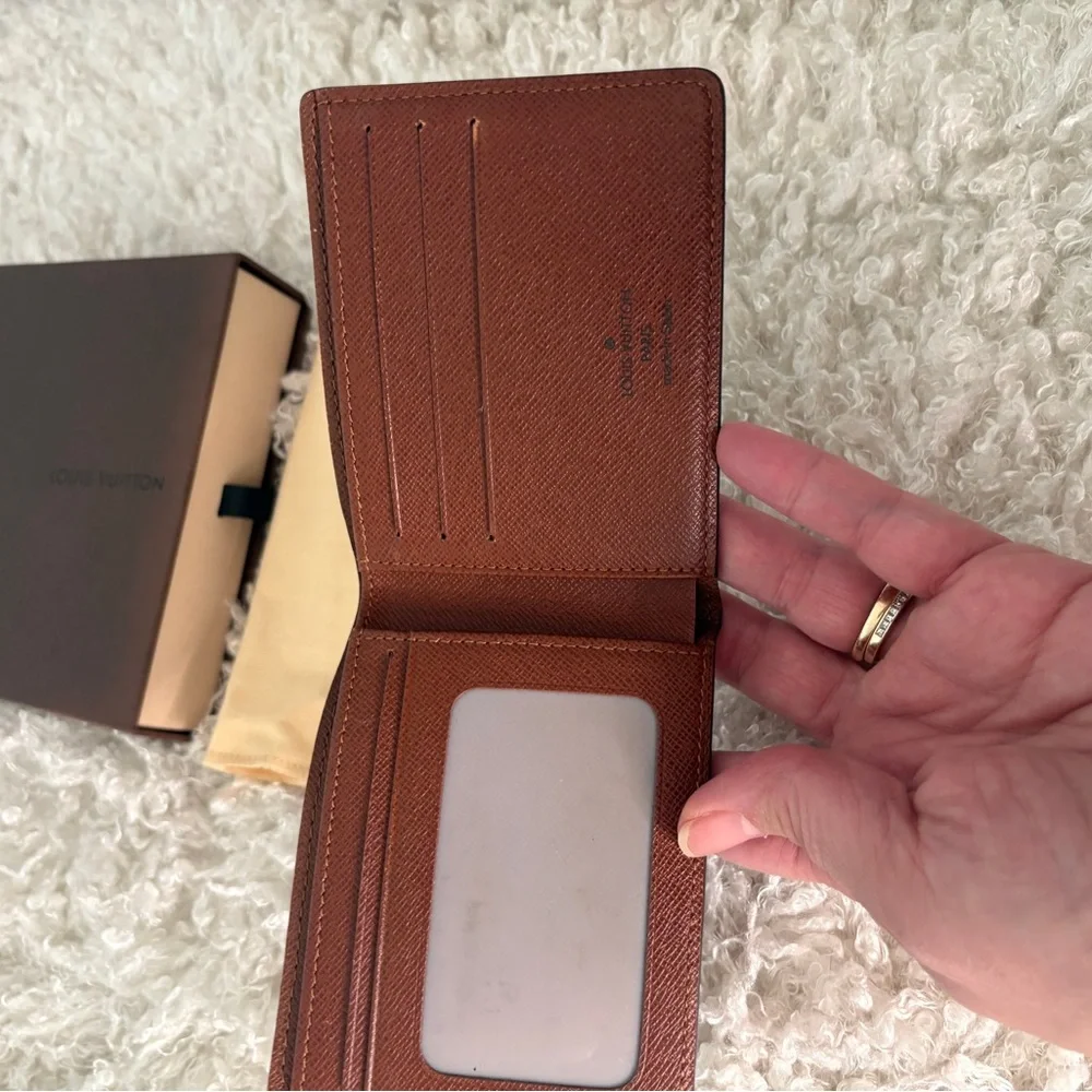 Louis Vuitton Brown Monogram Wallet - Picture 6 of 12